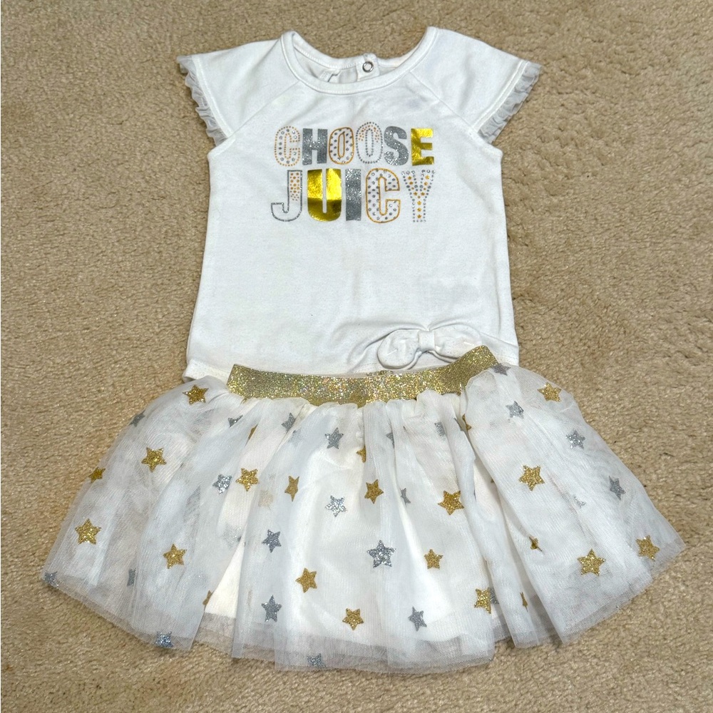 Girls Juicy Couture 2pc outfit size 2T NWT